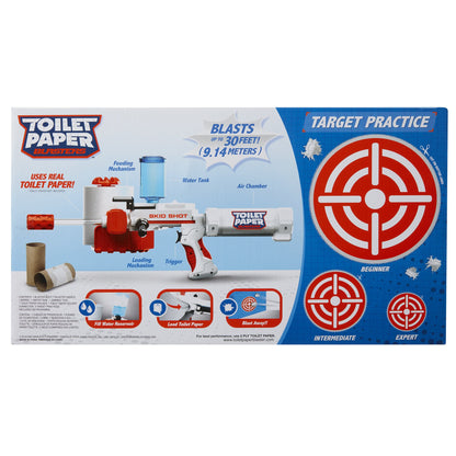 TP Blaster 61734 Toilet Paper Blaster Skid Shot , White